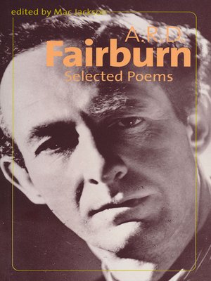 cover image of A.R.D Fairburn